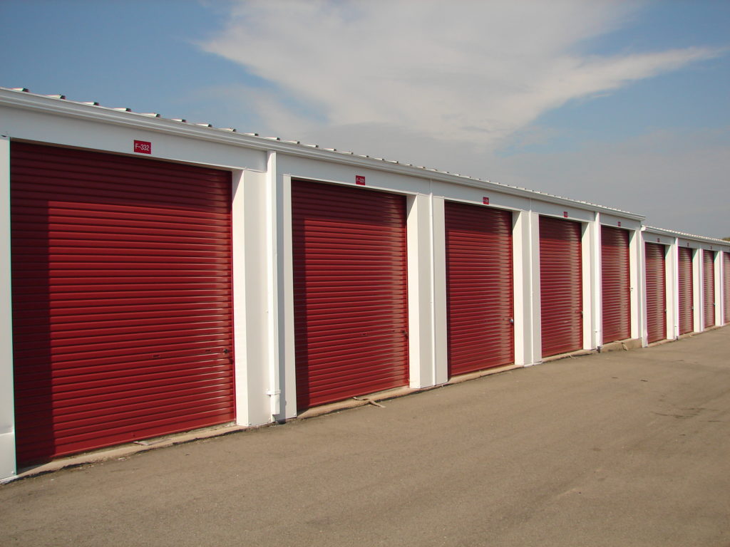 easy access to storage units